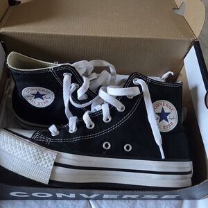 Converse Black High-Top Sneakers